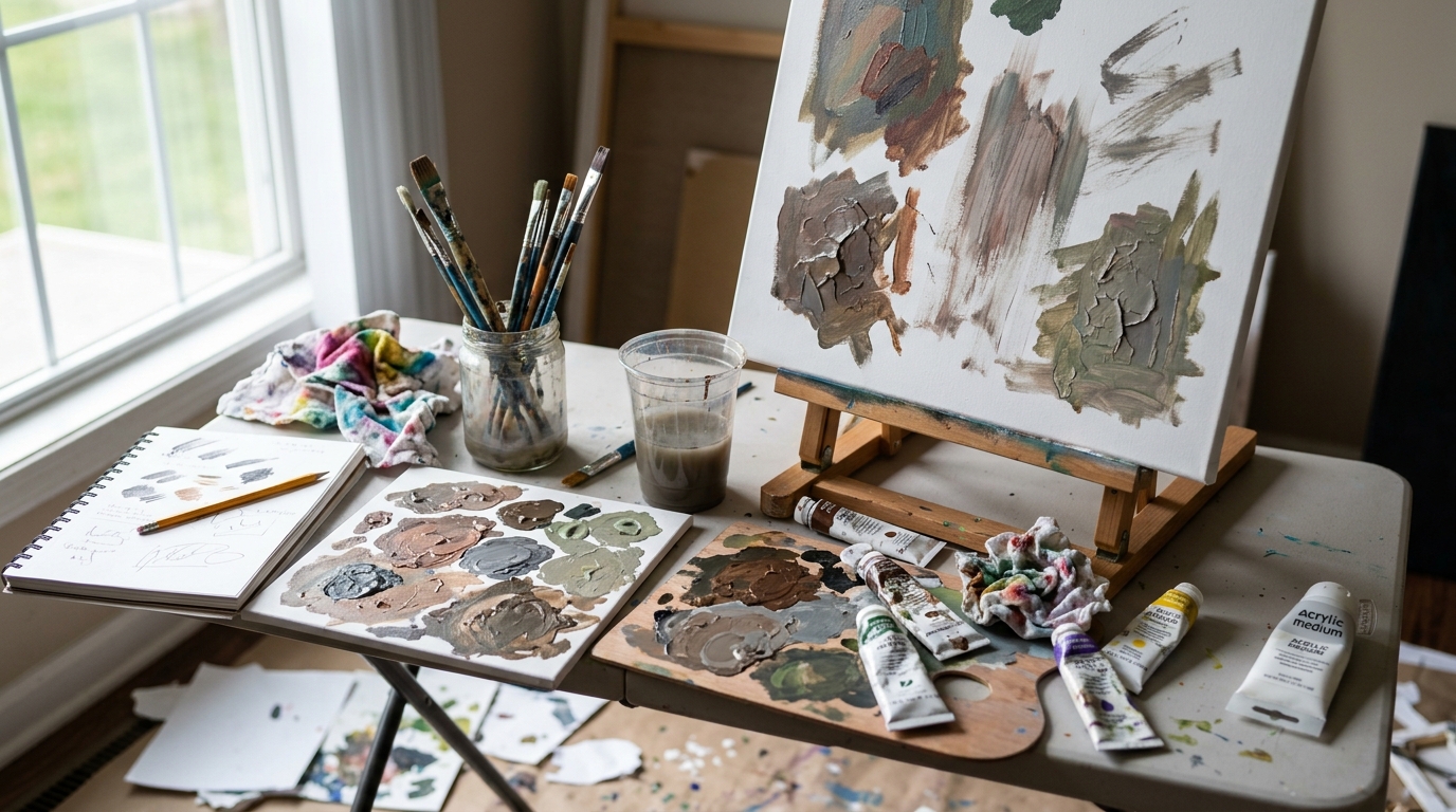 6 Acrylic Painting Mistakes That Hold Beginners Back