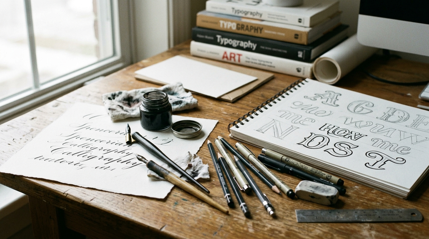 Calligraphy vs Hand Lettering: What's the Difference and Where to Start
