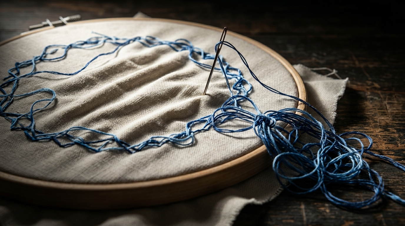 5 Embroidery Mistakes Beginners Make (and How to Fix Them) — photo in a real-life setting