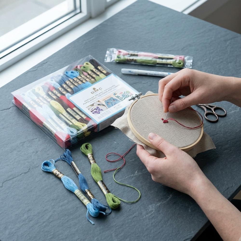 DMC Broderigarn Starterpakke, 36 Nøgler