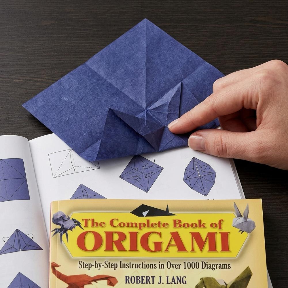 Origami-bok for økt nivå med mange modeller å vokse inn i