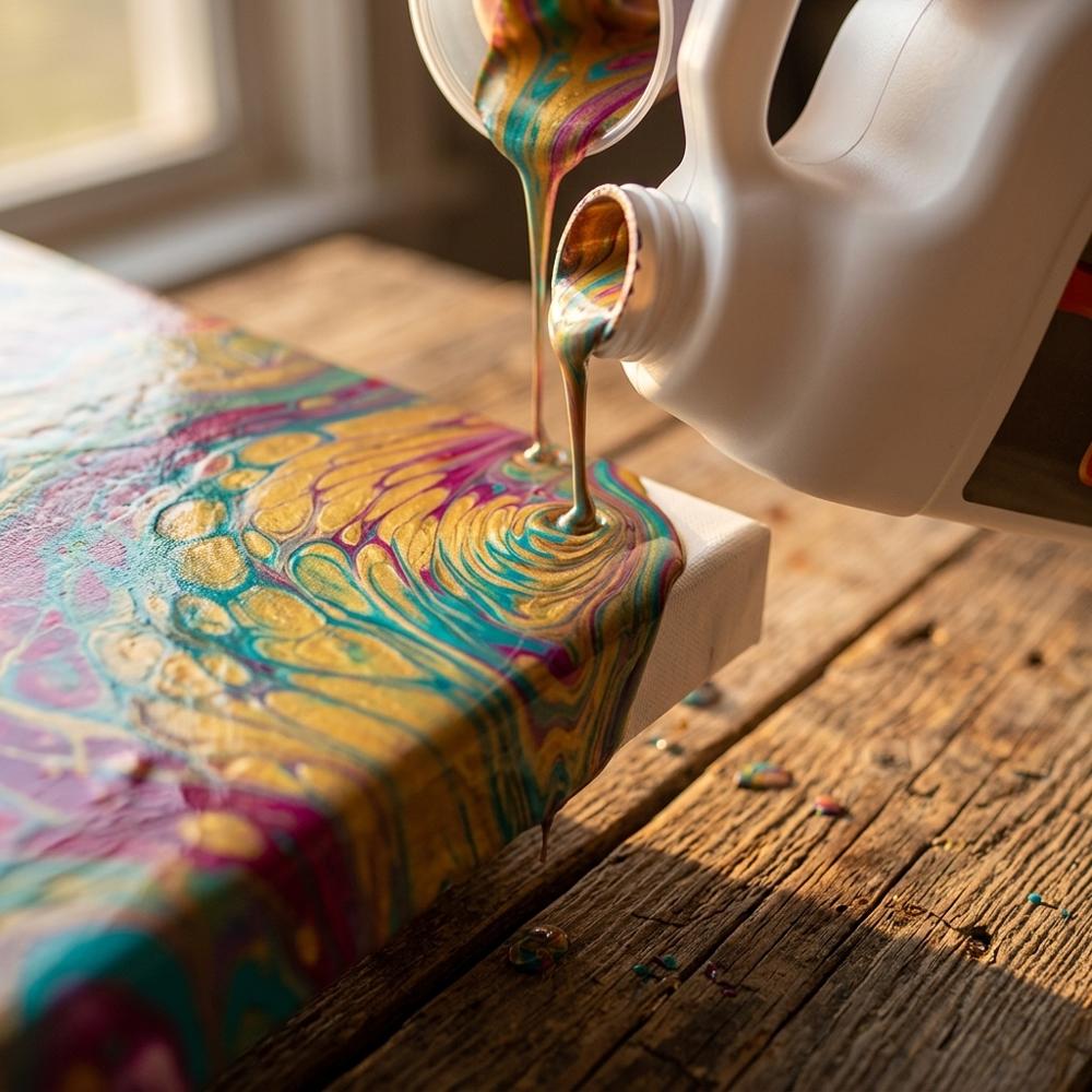 acrylic pouring medium for fluid art