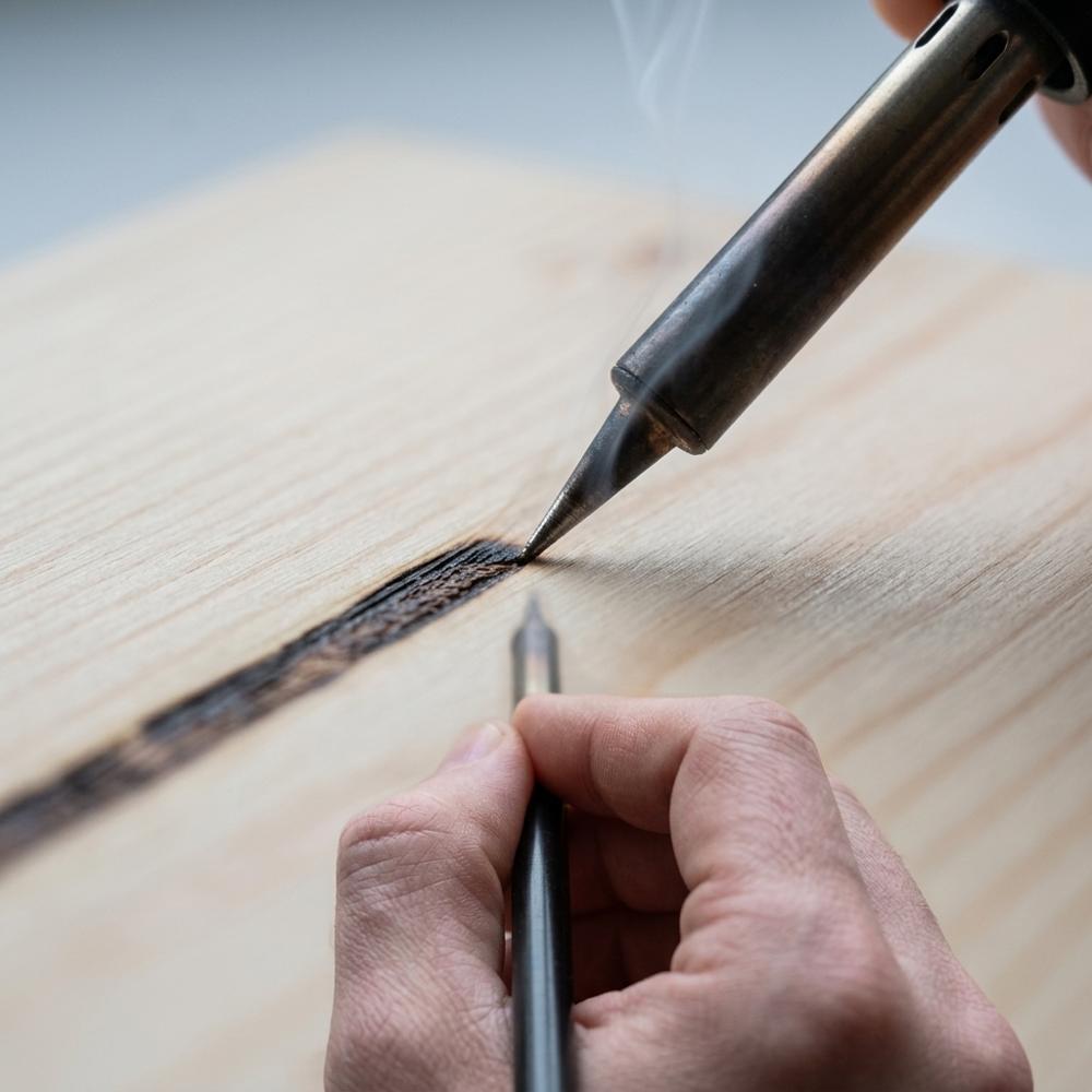 illustrated technique manual for woodburning