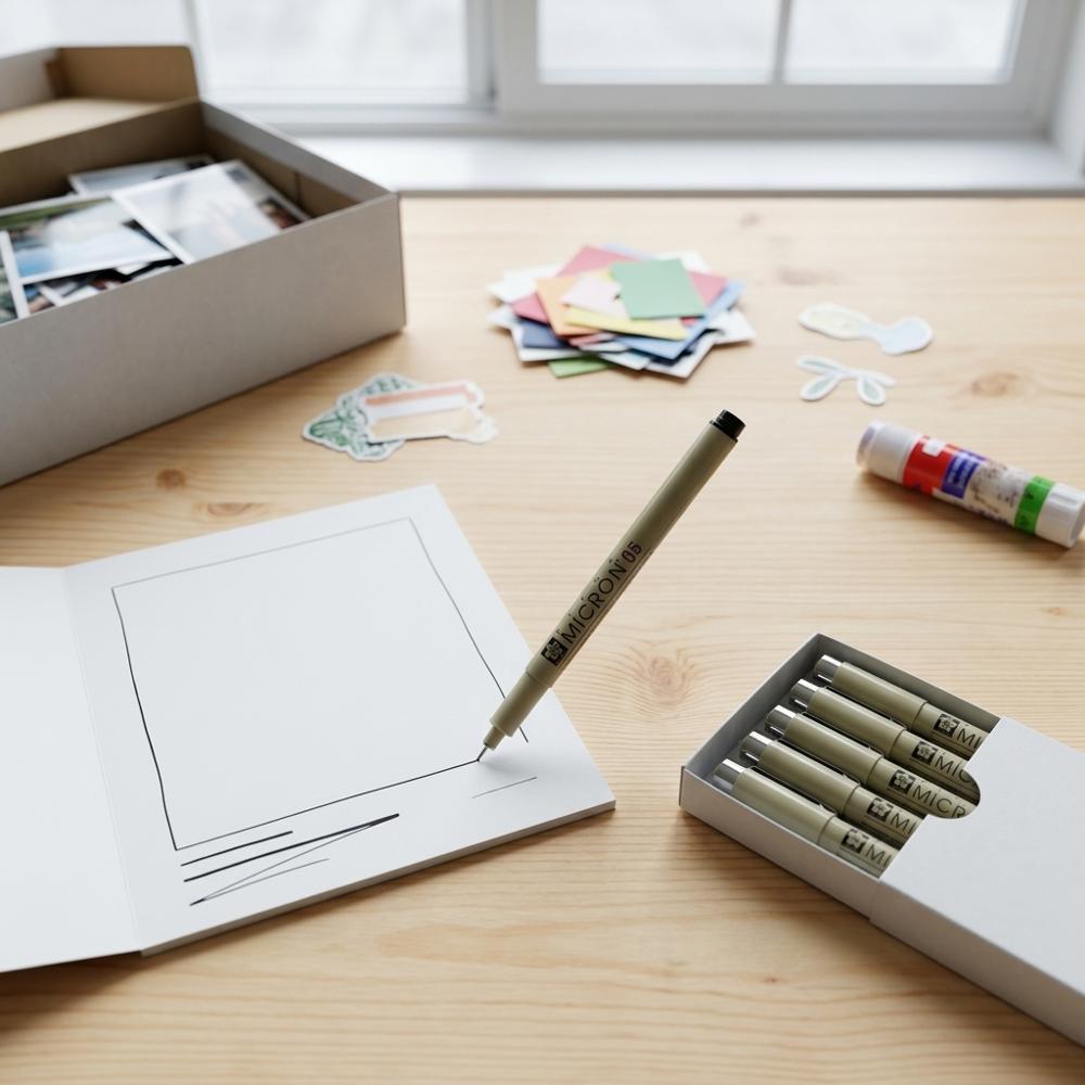 Precision Fineliner Pens Set