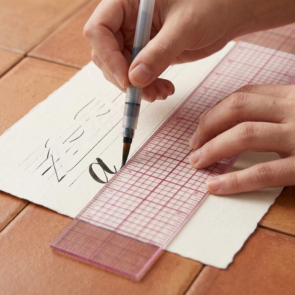 Transparent graph ruler for ruling baselines