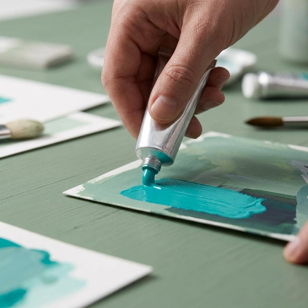 set de peinture gouache en tubes pour débutants