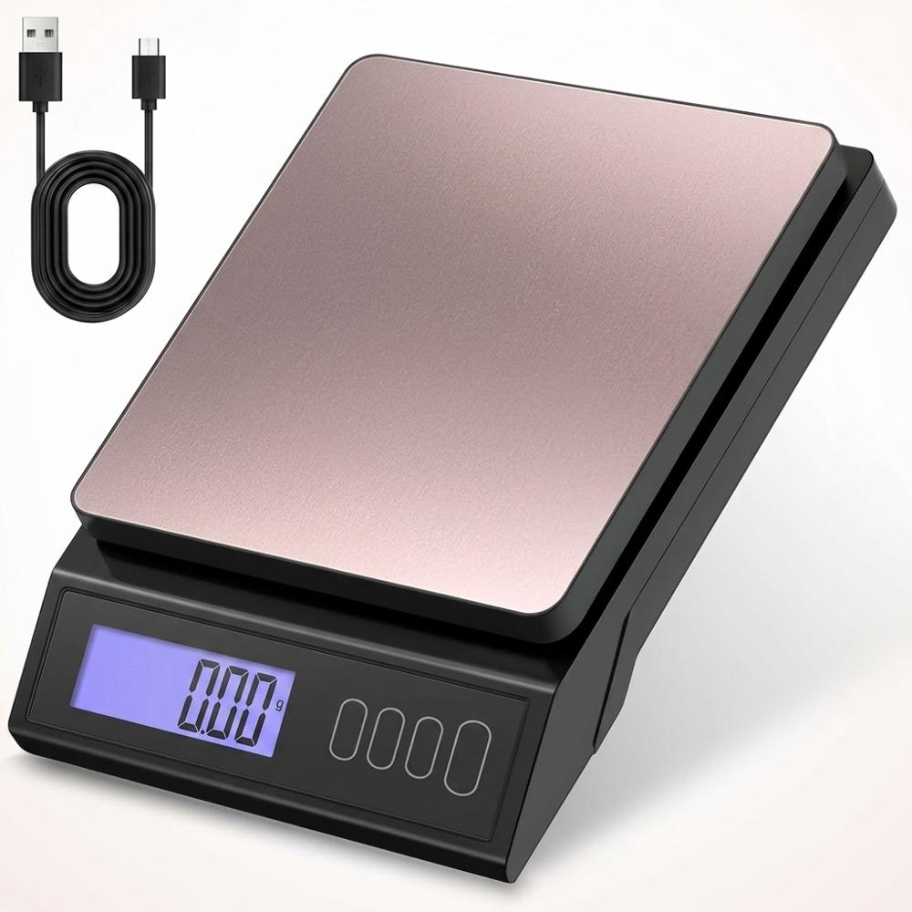 Digitalwaage mit 0,1-Gramm-Genauigkeit für Seife und Duft