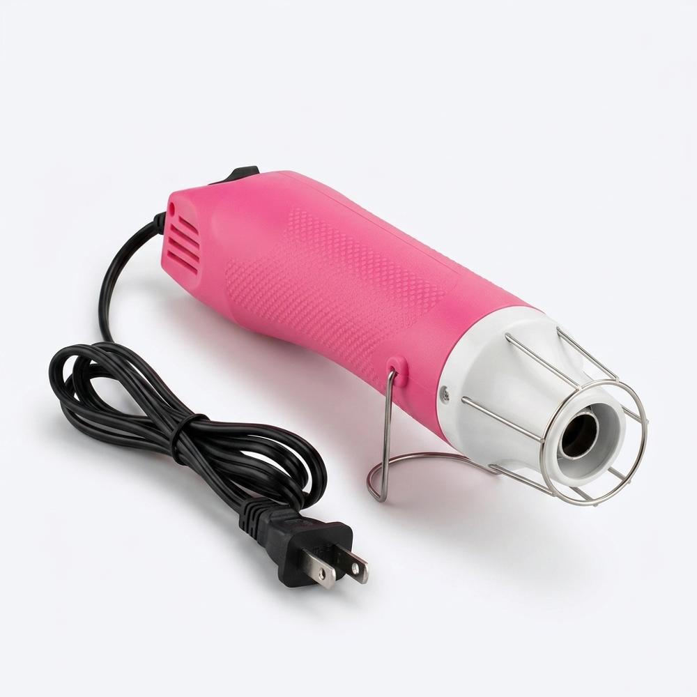 Small craft heat gun for pulling air bubbles out of poured resin