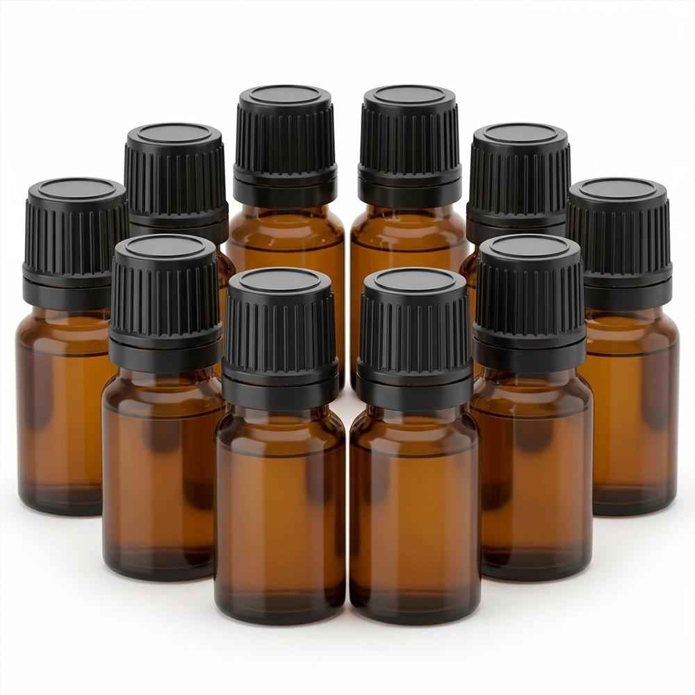 Set aus reinen ätherischen Ölen für natürlich duftende Seife