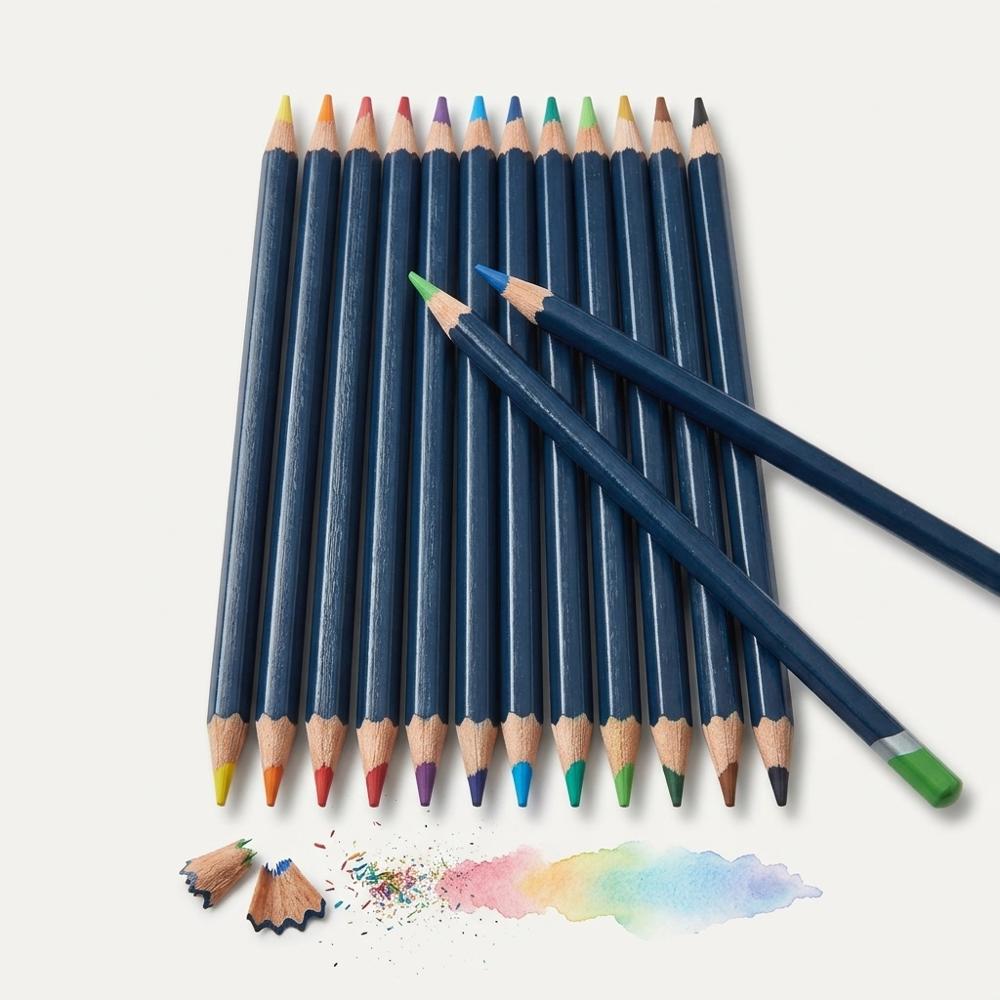 Derwent Akvarelpencils, Metalæske, 12 stk.