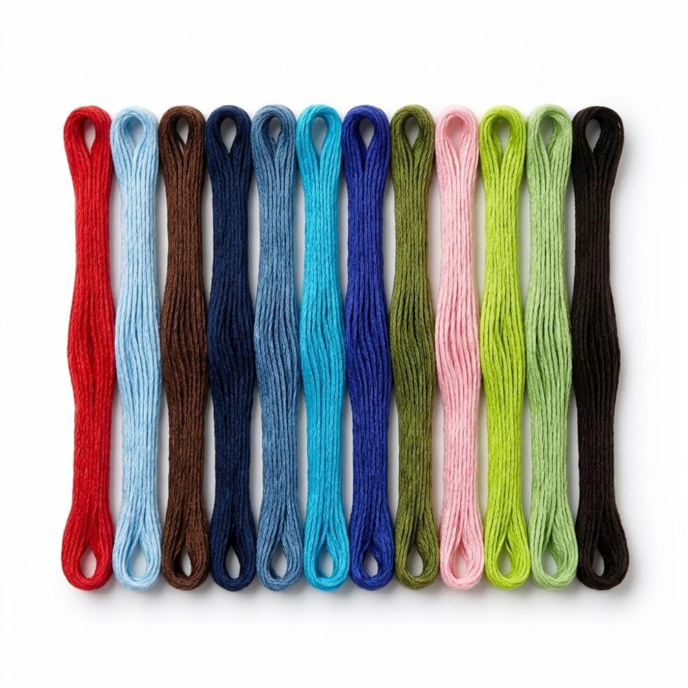 36-skein DMC cotton embroidery floss variety pack for cross-stitch