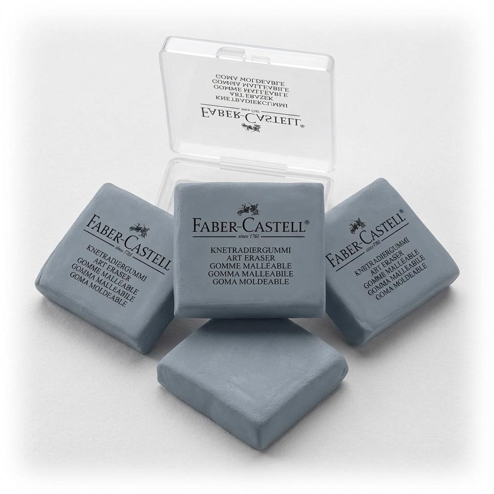 mouldable kneaded eraser for lifting graphite and shaping highlights