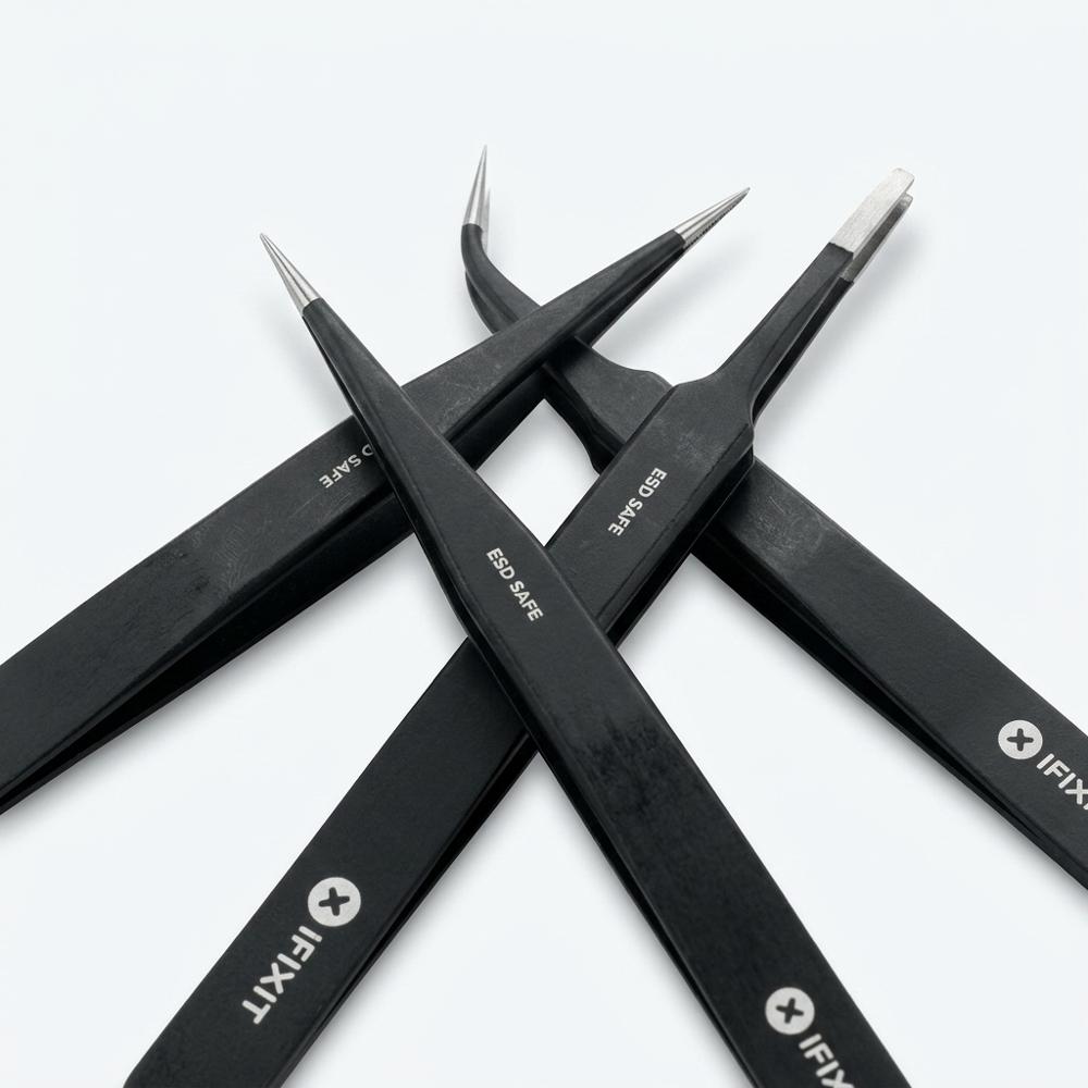 Ultra-Precise Multi-Tip Tweezers Set