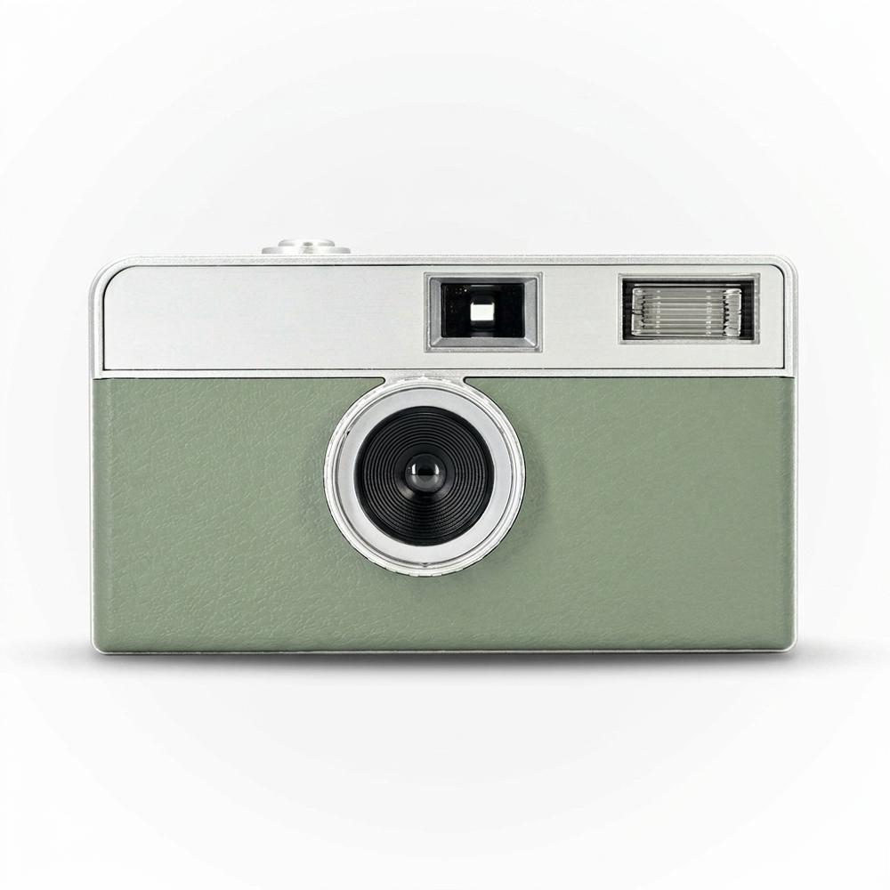 Reusable half-frame 35mm film camera for everyday shooting