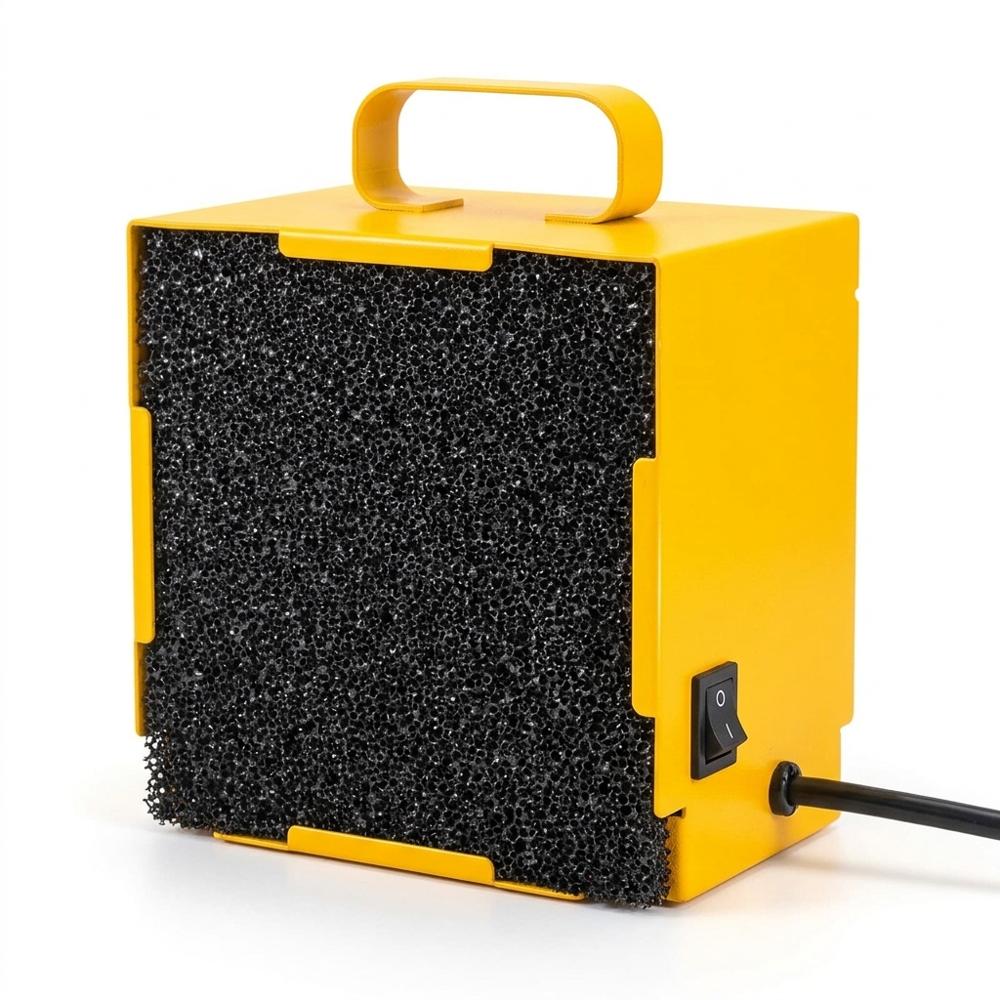 benchtop fume extractor fan with carbon filter