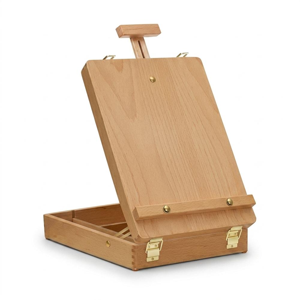 Tabletop Art Easel for Painting, Premium Wooden Sketchbox