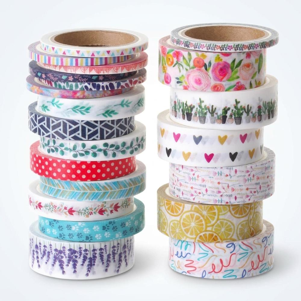 Floral Decorative Washi Tape Set