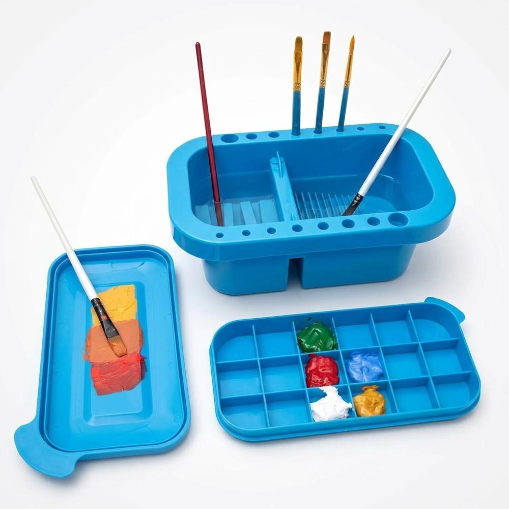 Penselrenser med blandepalette
