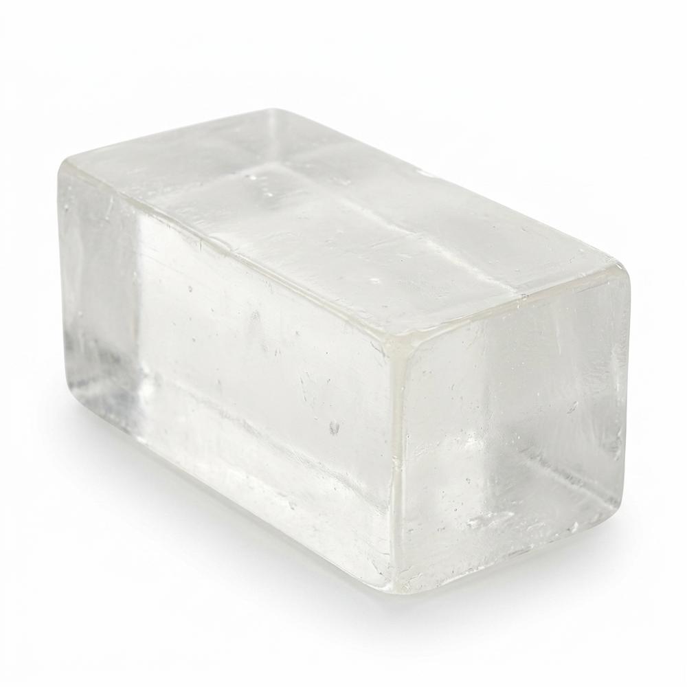 Klare Glycerin-Gießseifenbasis zum Herstellen von Seifenstücken