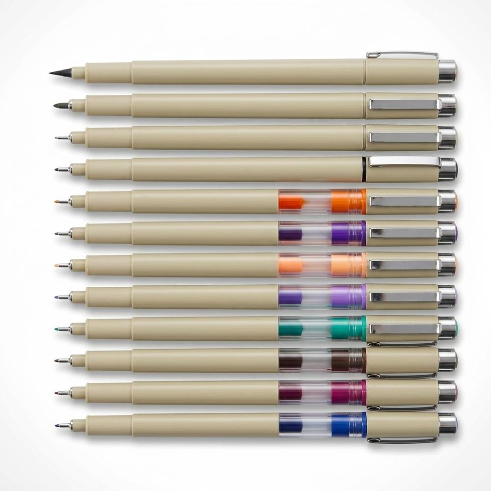 Set de stylos fineliners étanches
