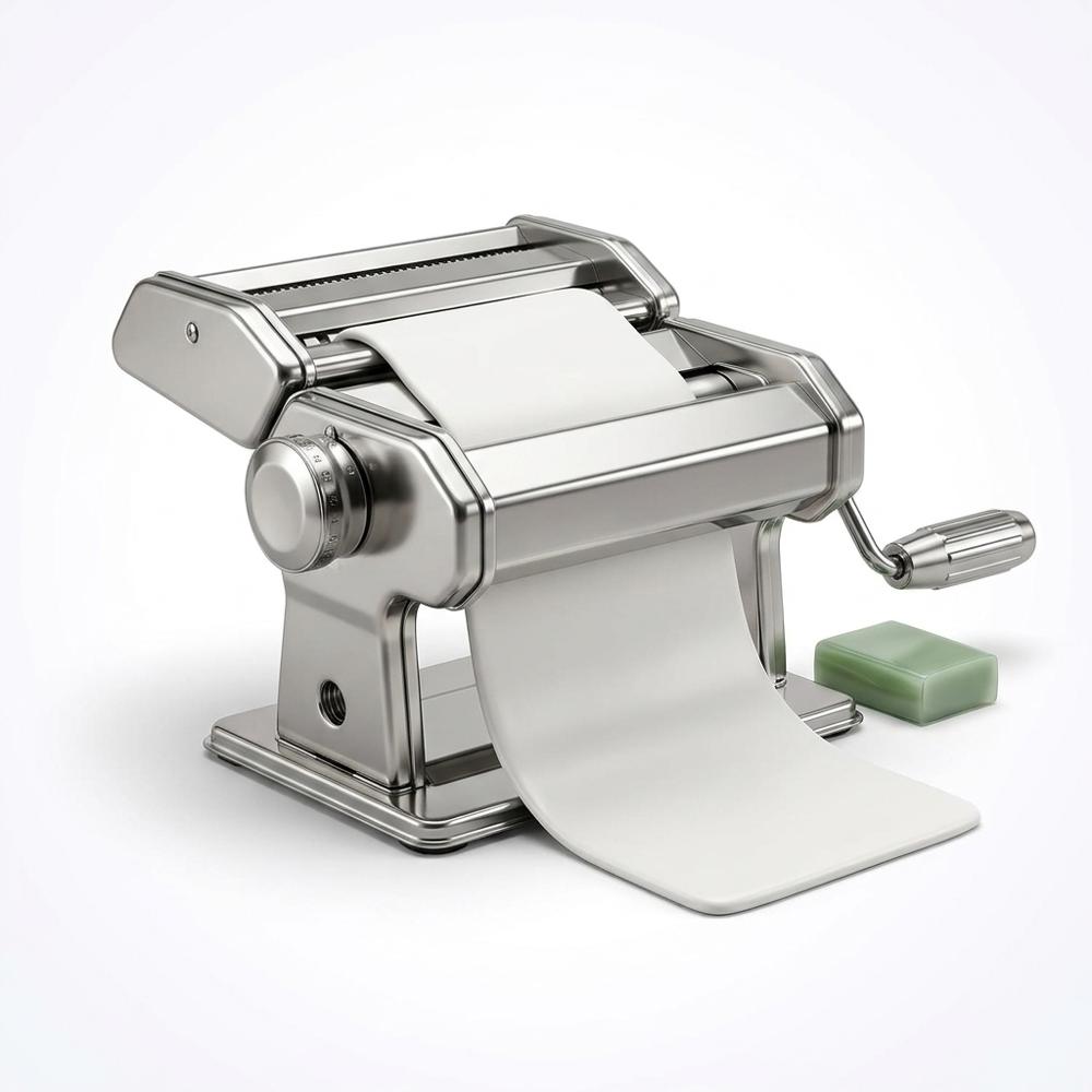 manual clay conditioning machine with adjustable thickness settings for polymer clay