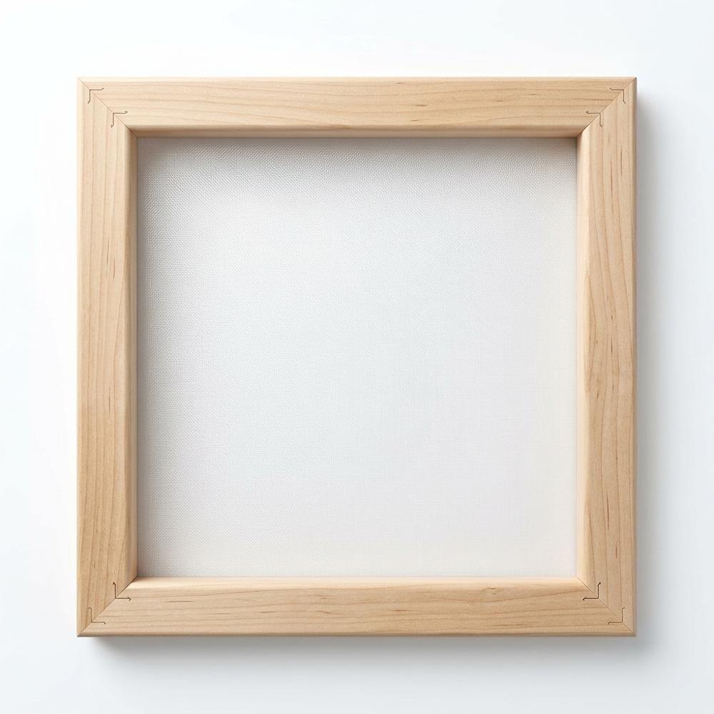 Klein vooruitgerekt screenprint frame voor compacte ontwerpen