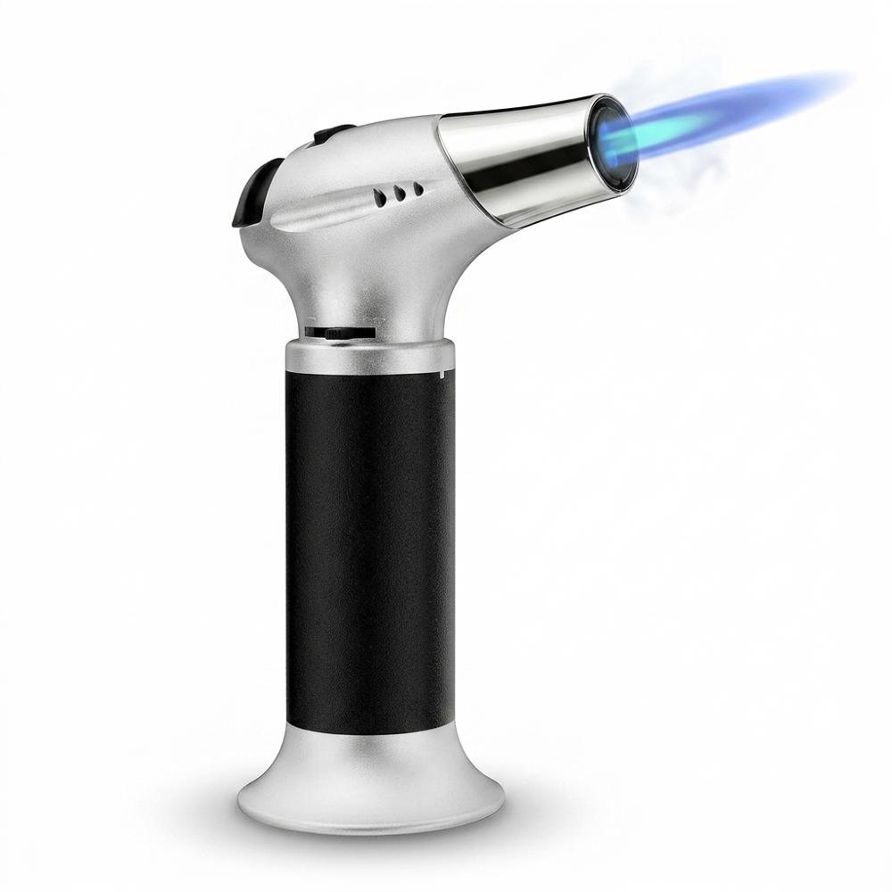 refillable butane torch for fluid art and craft use