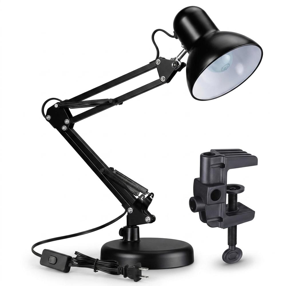 Flexible Adjustable Swing Arm Desk Lamp