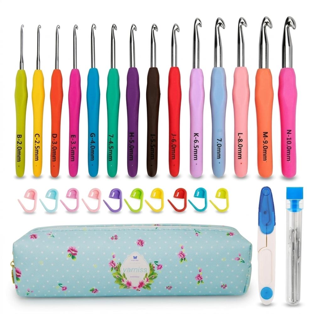 Ergonomic Crochet Hook Set