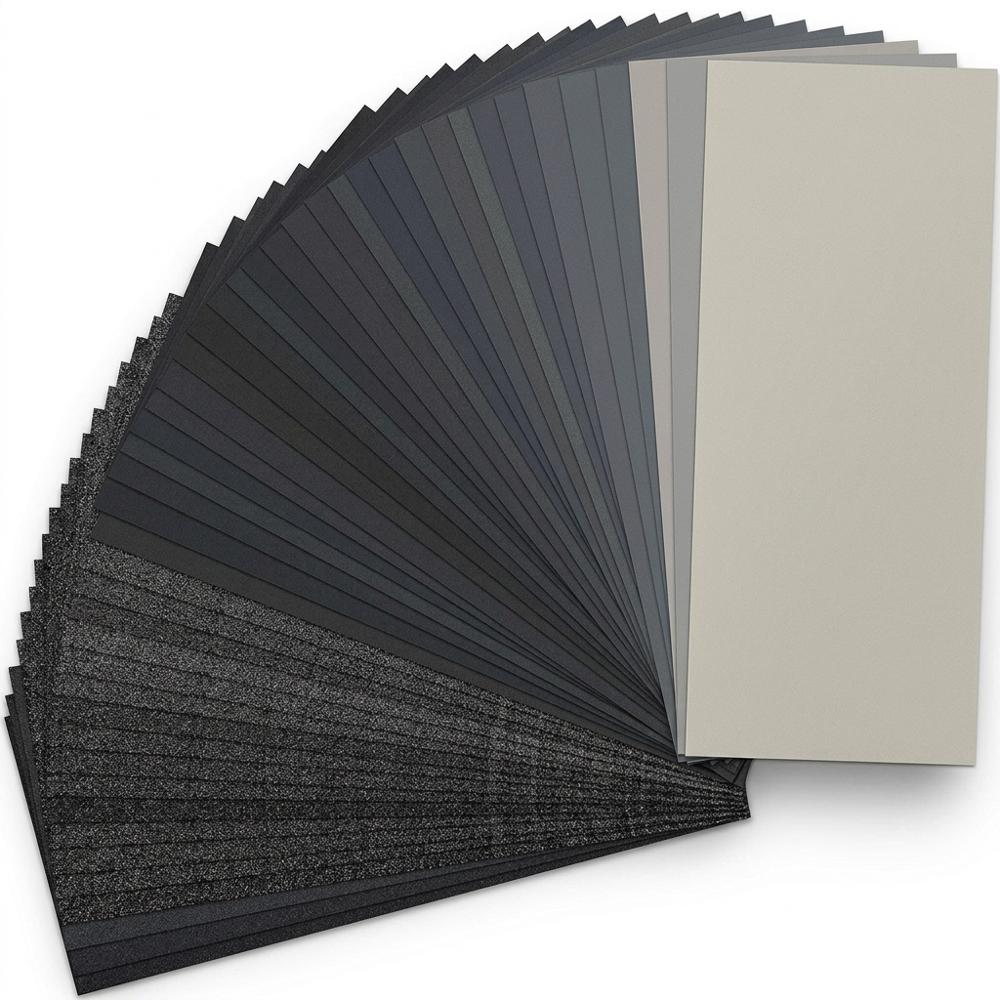 Assorted Grit Sandpaper Sheets