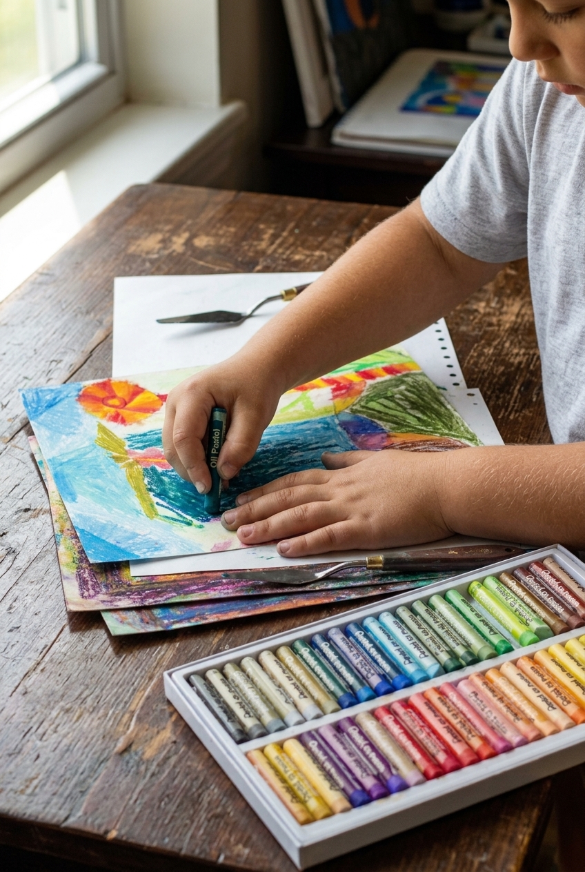 Small hands, big color