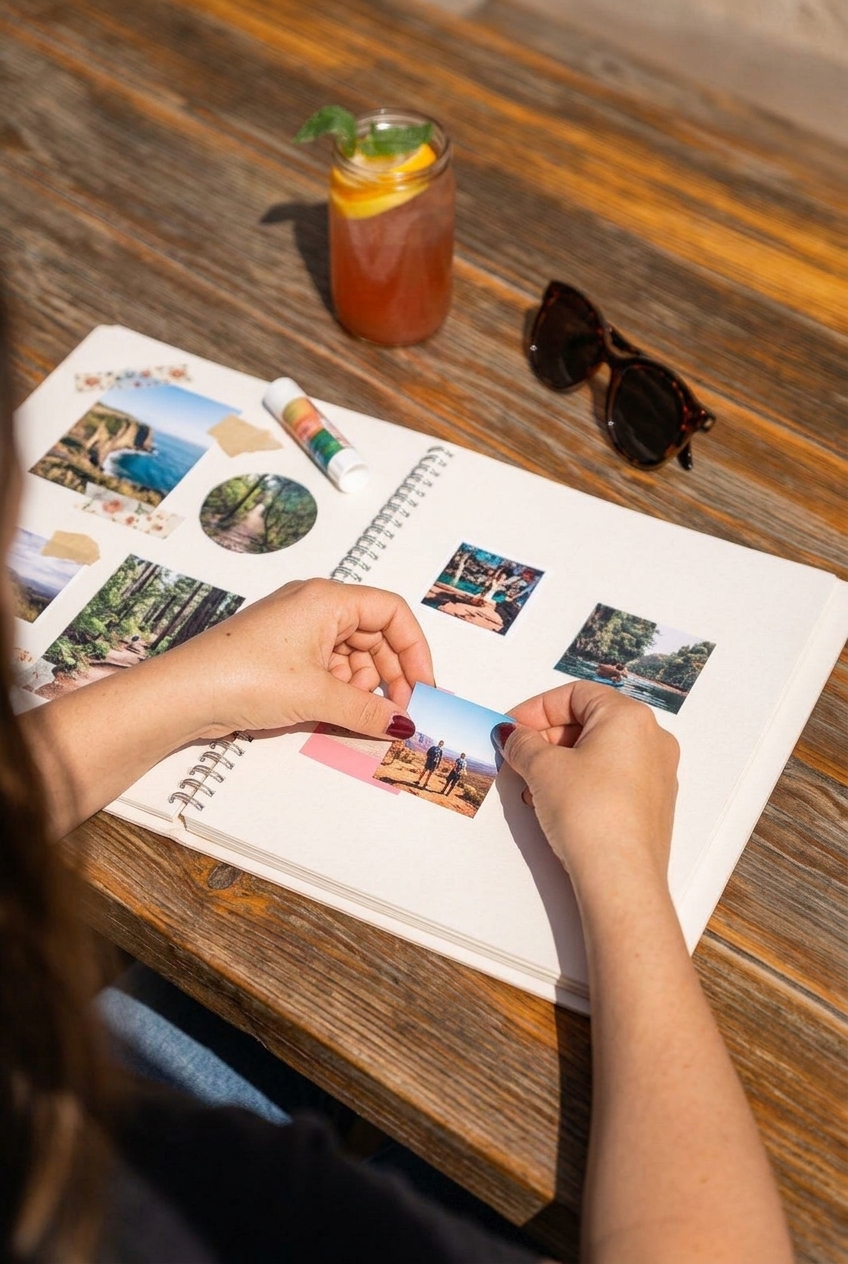 Placing the first photo