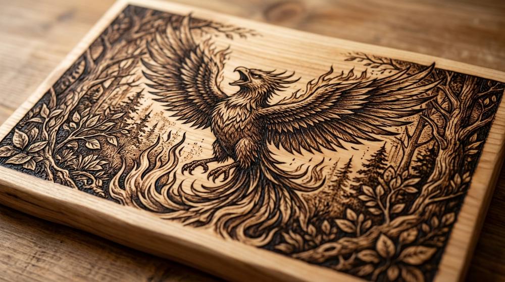 Draw With Fire: Woodburning for Complete Beginners