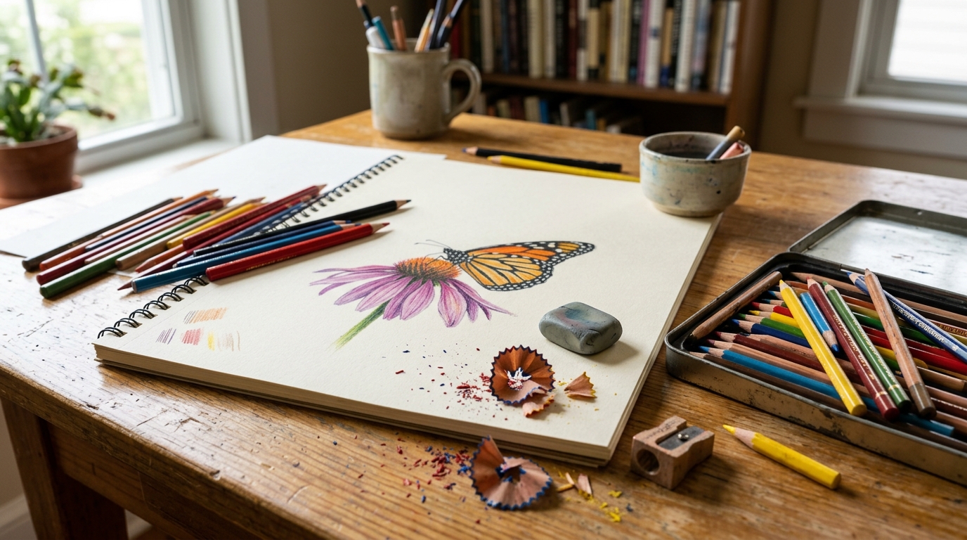 Beginner Colored Pencils Setup: What to Buy First